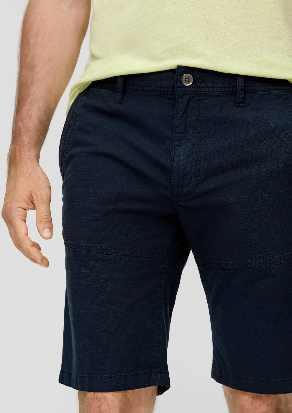 S.Oliver Chino-Shorts Aus Baumwollstretch Mit Straight Leg