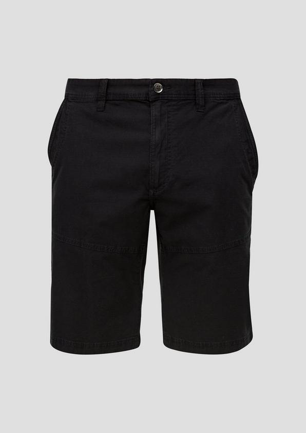 s.Oliver Chino-Shorts aus Baumwollstretch mit Straight Leg
