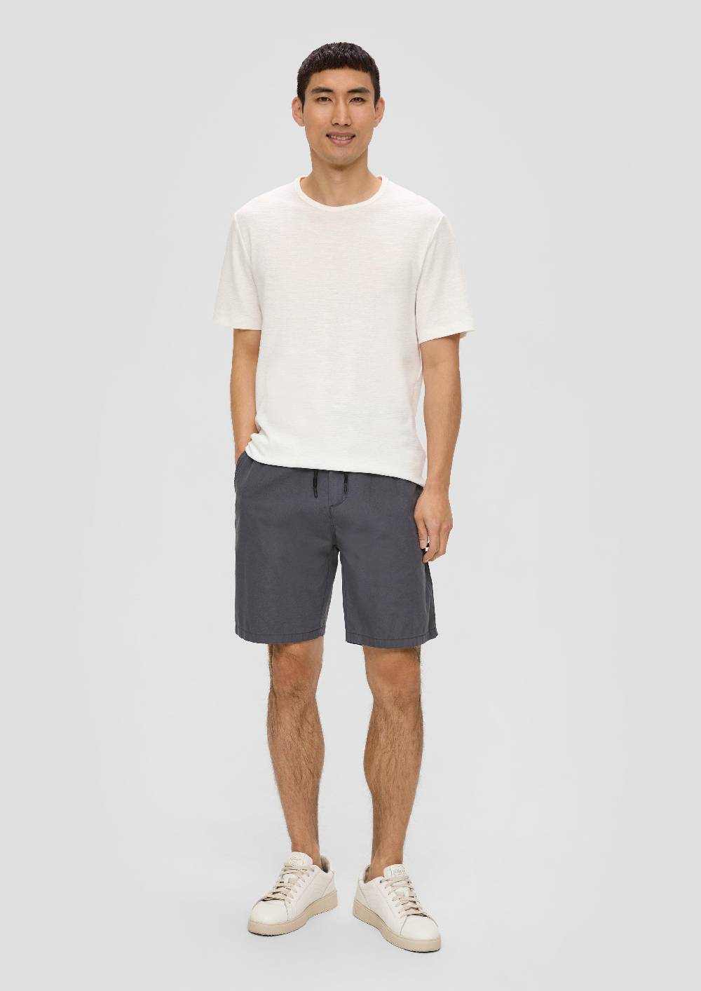 S.Oliver Chino-Shorts Im Relaxed Fit Mit Elastikbund