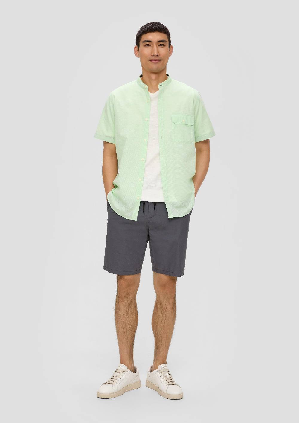 S.Oliver Chino-Shorts Im Relaxed Fit Mit Elastikbund