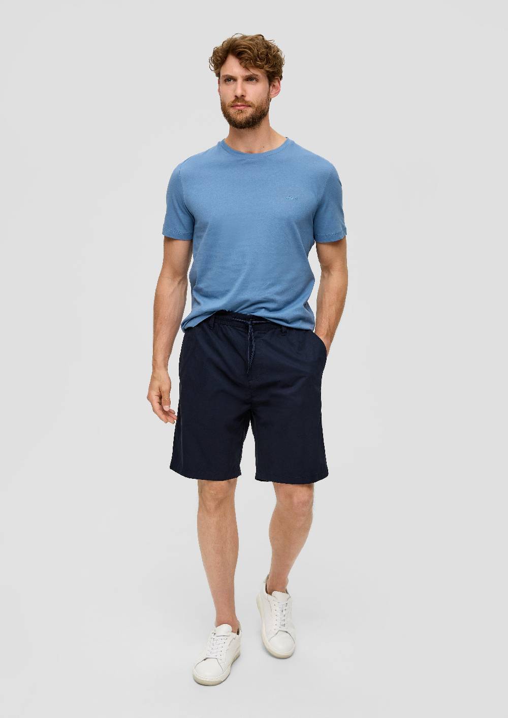 S.Oliver Chino-Shorts Im Relaxed Fit Mit Elastikbund