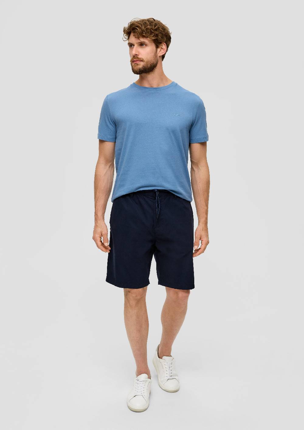 S.Oliver Chino-Shorts Im Relaxed Fit Mit Elastikbund