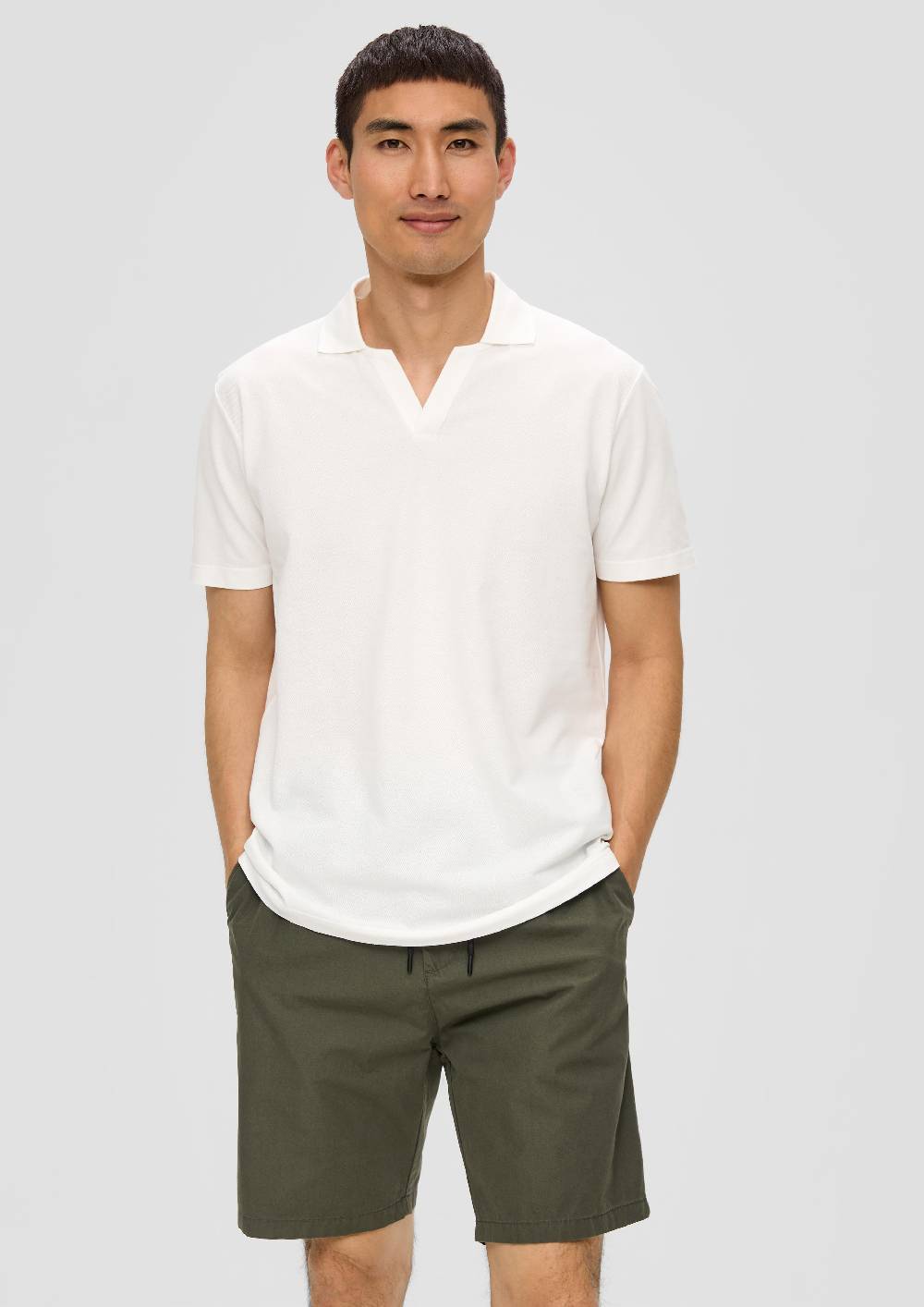 S.Oliver Chino-Shorts Im Relaxed Fit Mit Elastikbund