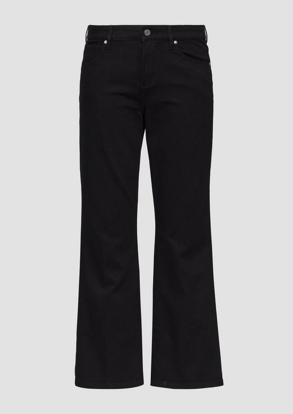 S.Oliver Cropped Jeans / Regular Fit / Mid Rise / Flared Leg