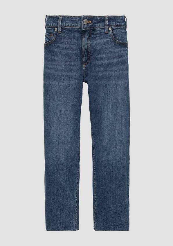 s.Oliver Cropped-Jeans / Slim Fit / Mid Rise / Straight Leg