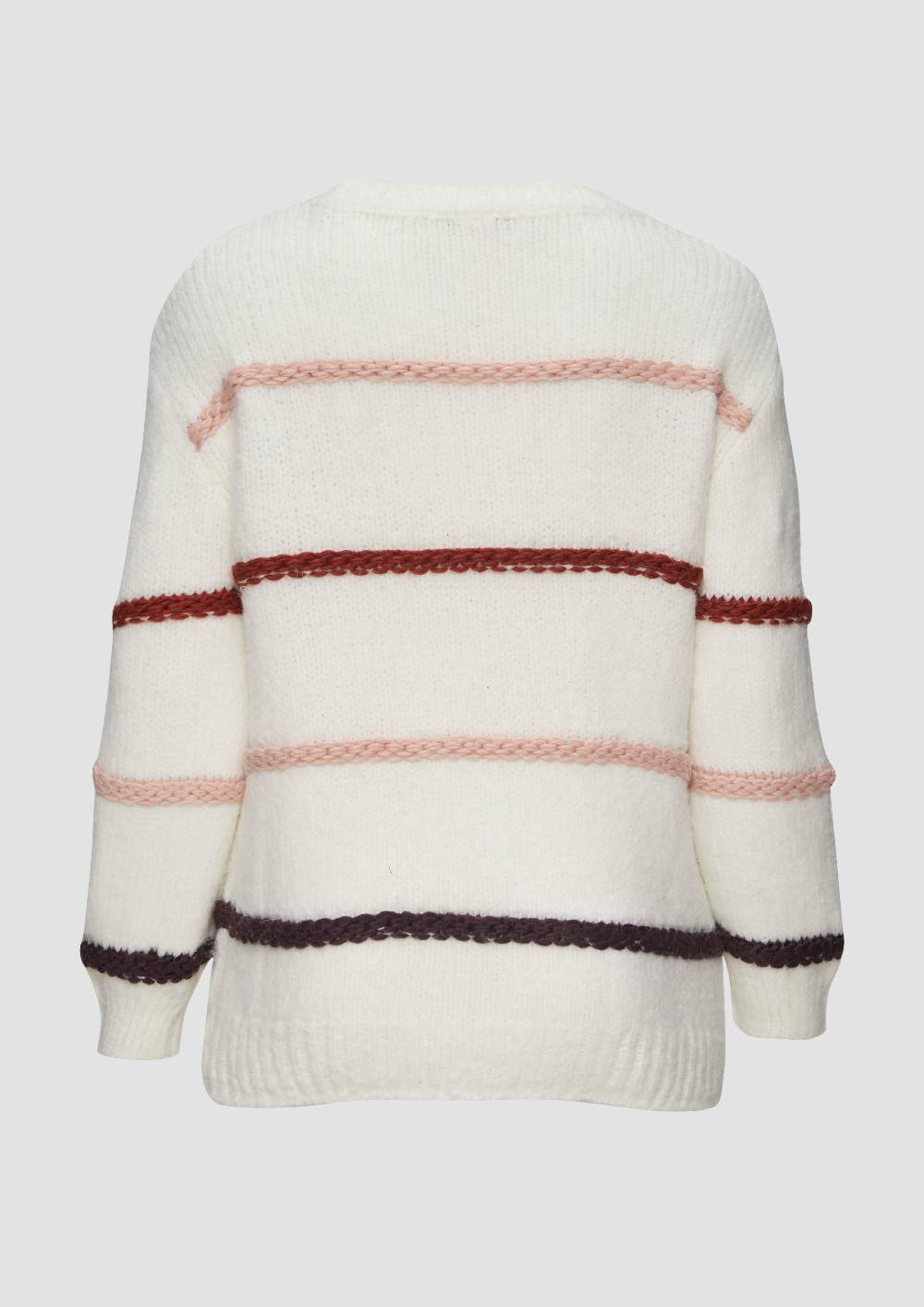 S.Oliver Flauschiger Pullover Mit überschnittenen Schultern