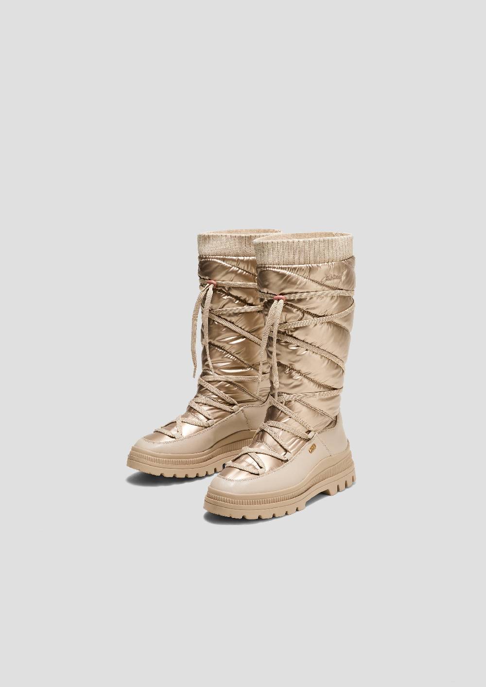 S.Oliver Gefütterte Tex-Stiefel In Glänzender Optik