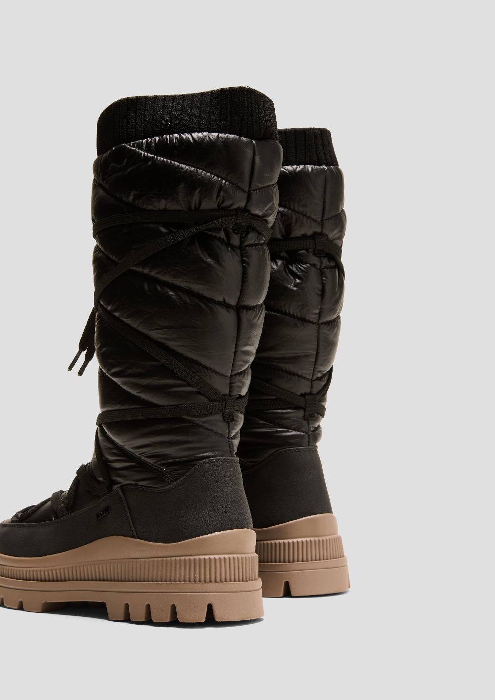 S.Oliver Gefütterte Tex-Stiefel In Glänzender Optik