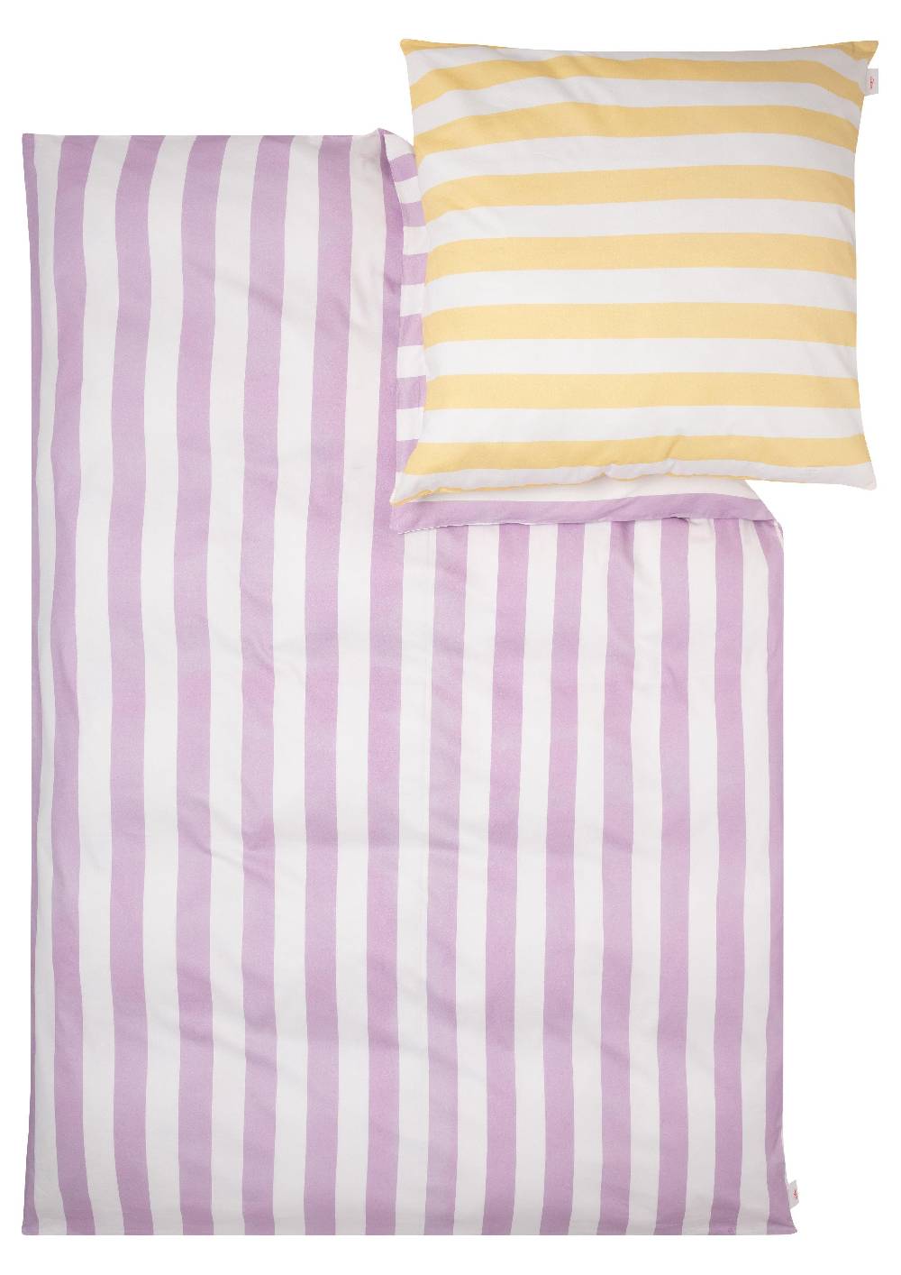 S.Oliver Gestreifte Bettwäsche In Colour-Blocking-Optik