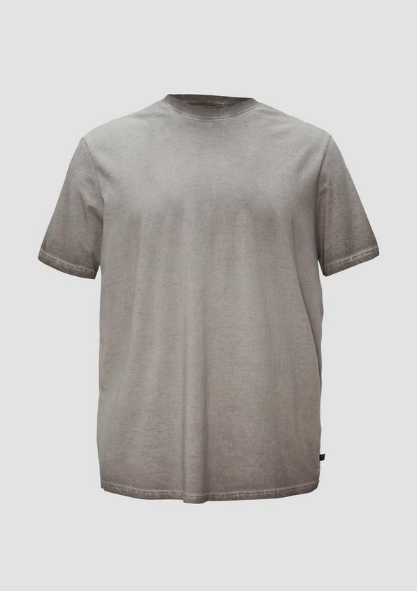 s.Oliver Gewaschenes T-Shirt mit Rundhalsausschnitt