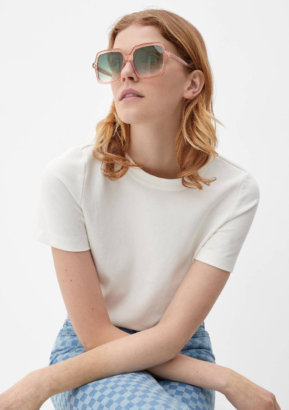 S.Oliver Große Sonnenbrille Mit Quadratischen Gläsern