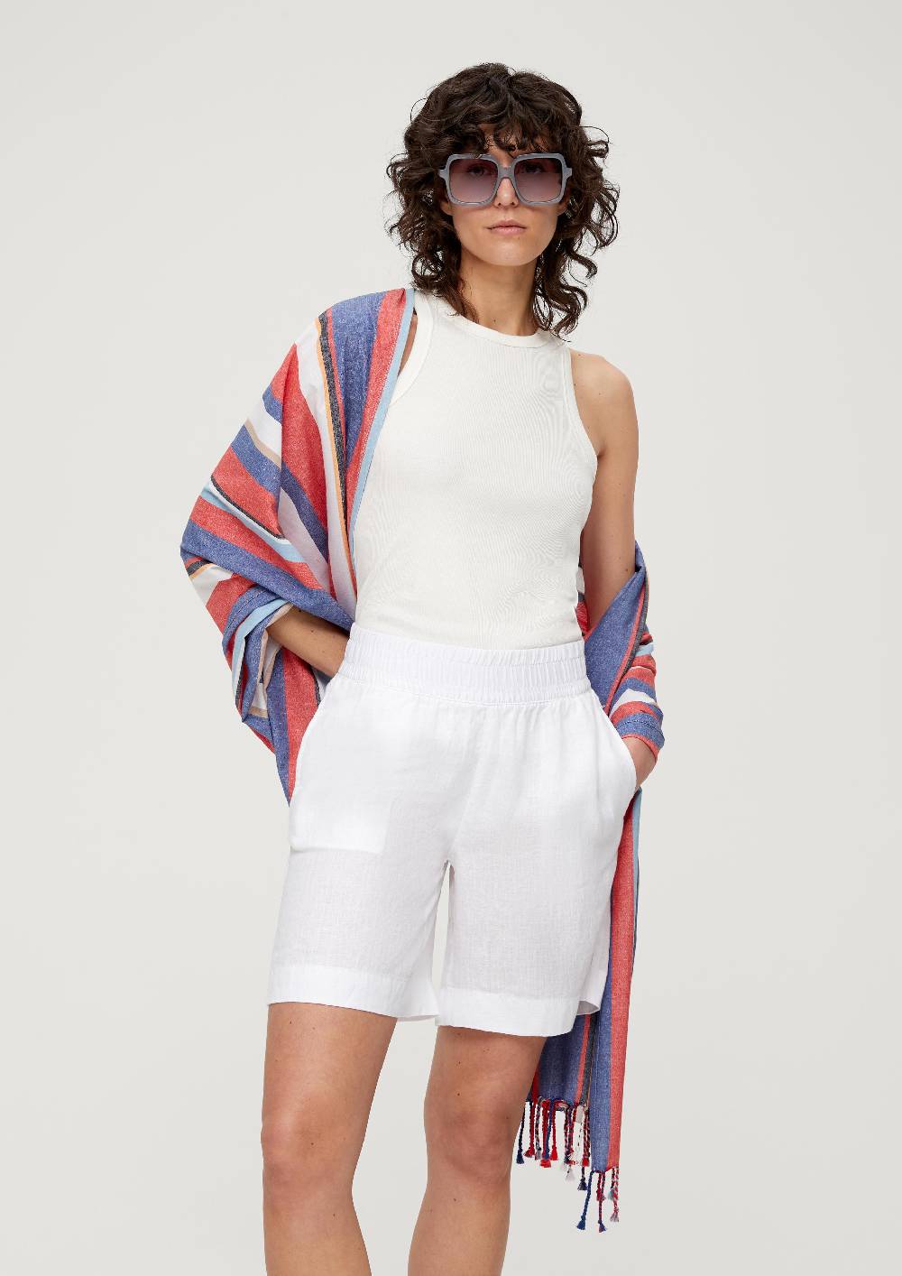 S.Oliver Große Sonnenbrille Mit Quadratischen Gläsern