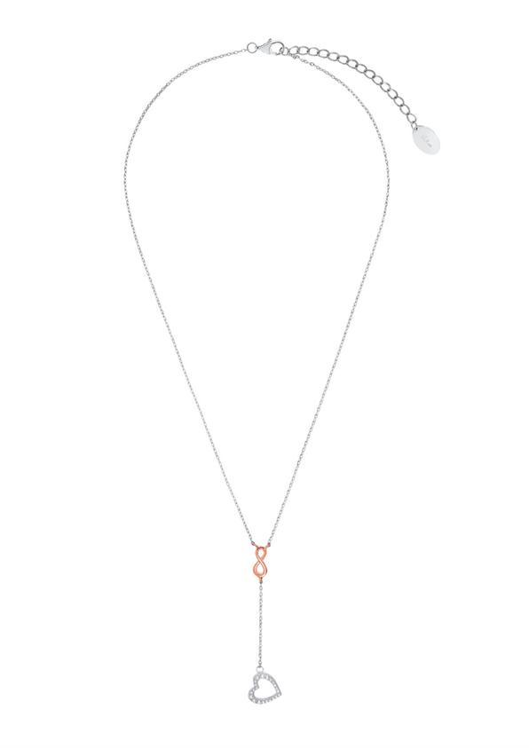 s.Oliver Halsschmuck rhodiniert+rosévergoldet aus Silber