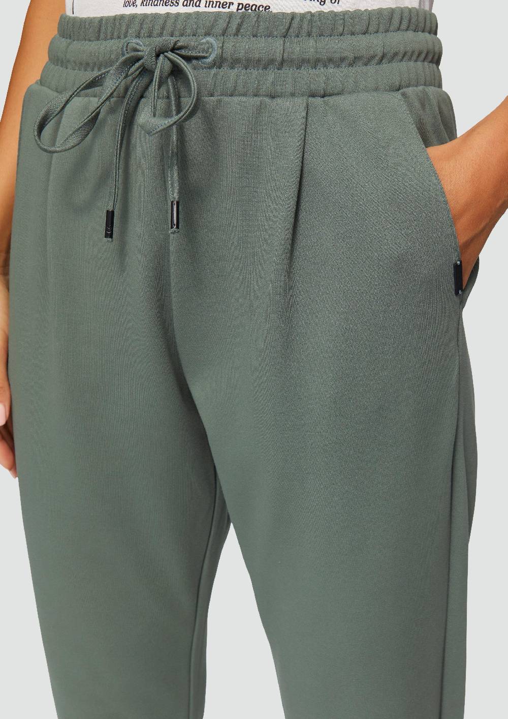 S.Oliver Hose Aus Interlock-Jersey Mit Schmal Zulaufendem Bein