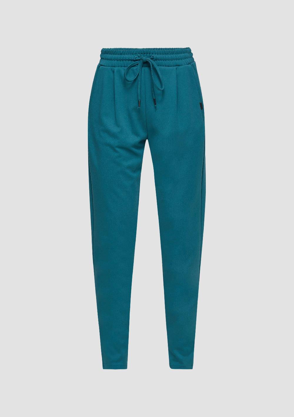 S.Oliver Hose Aus Interlock-Jersey Mit Schmal Zulaufendem Bein