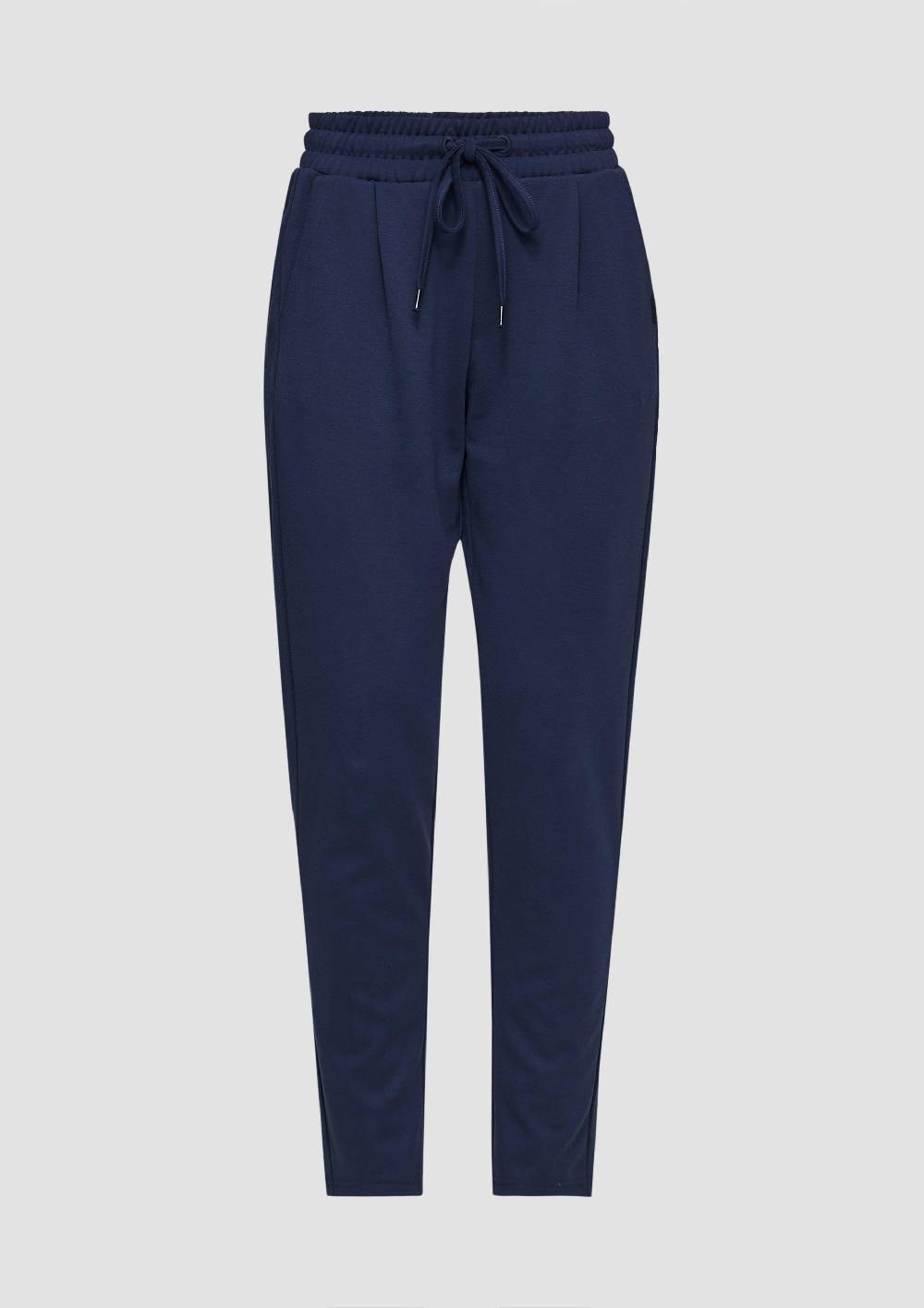 S.Oliver Hose Aus Interlock-Jersey Mit Schmal Zulaufendem Bein