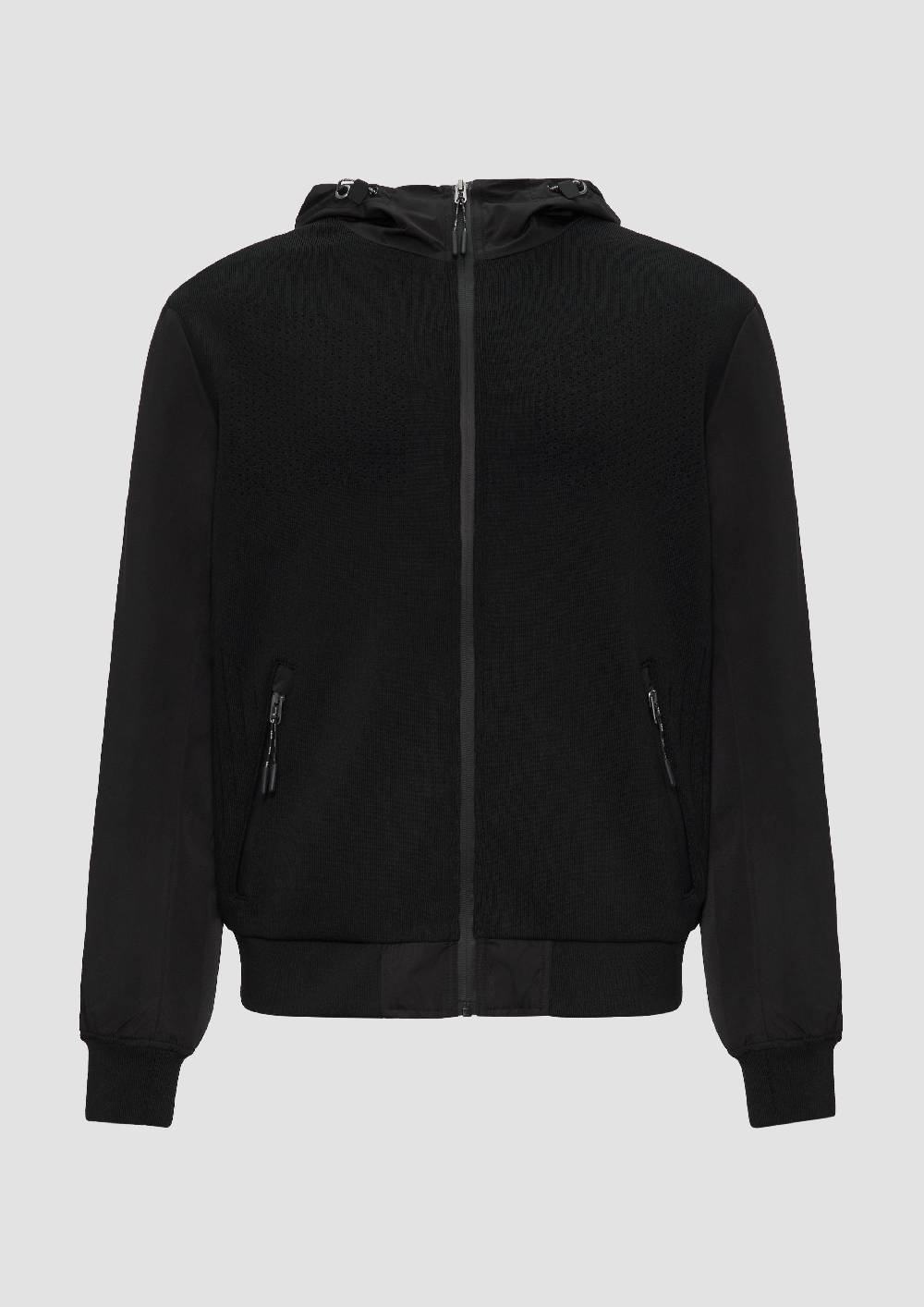 S.Oliver Jacke Mit Innovativem Materialmix Und Kapuze