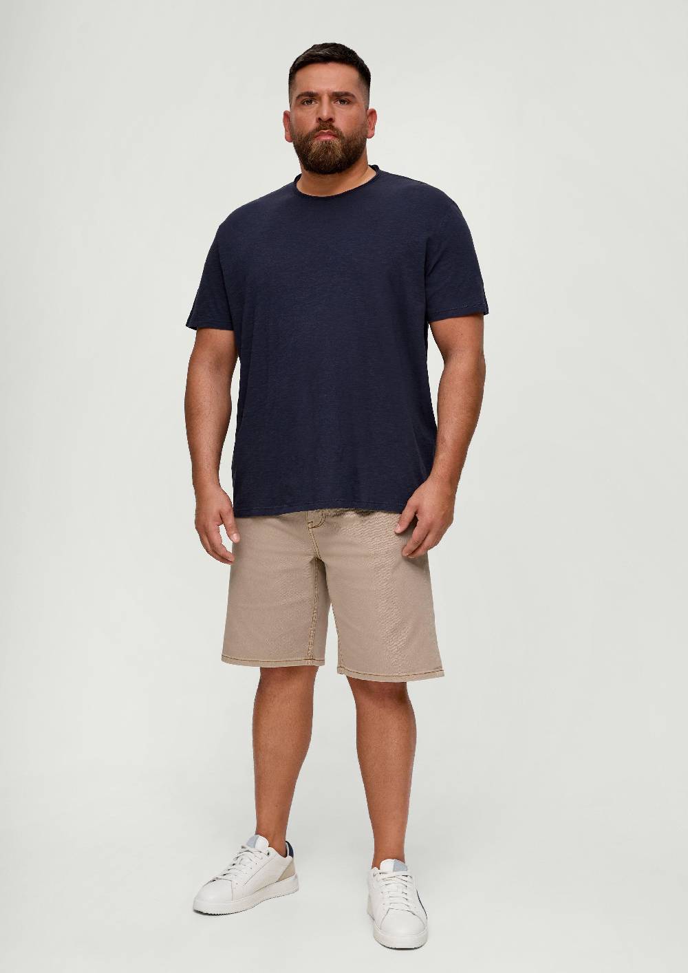 S.Oliver Jeans-Bermuda Casby / Relaxed Fit / Mid Rise / Straight Leg