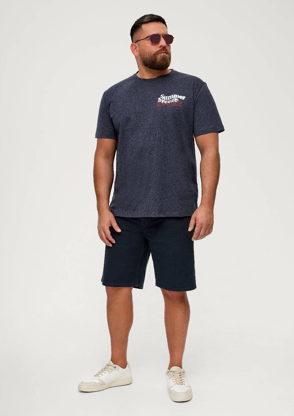 S.Oliver Jeans-Bermuda Casby / Relaxed Fit / Mid Rise / Straight Leg