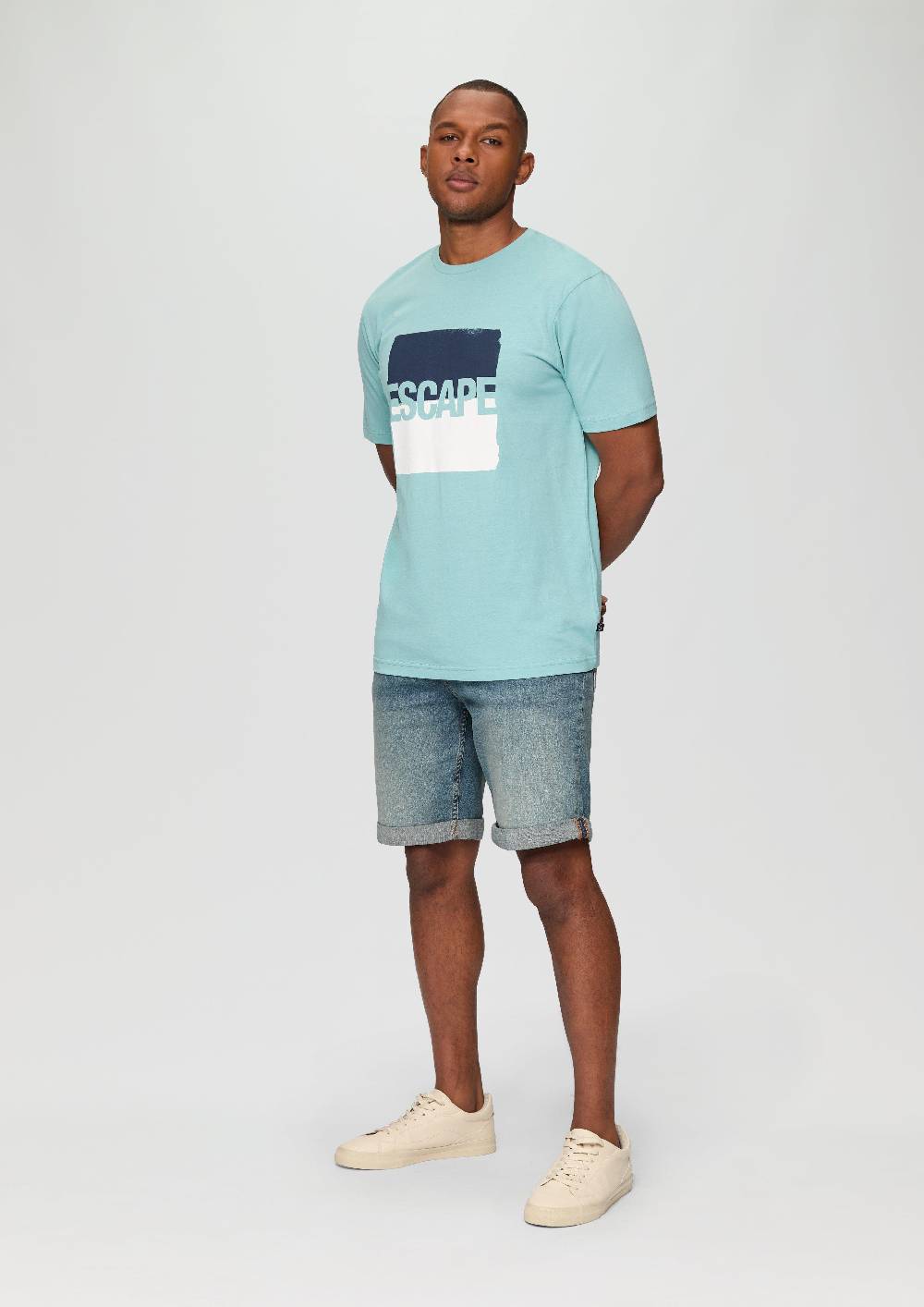 S.Oliver Jeans-Bermuda John / Regular Fit / Mid Rise / Im Used-Look