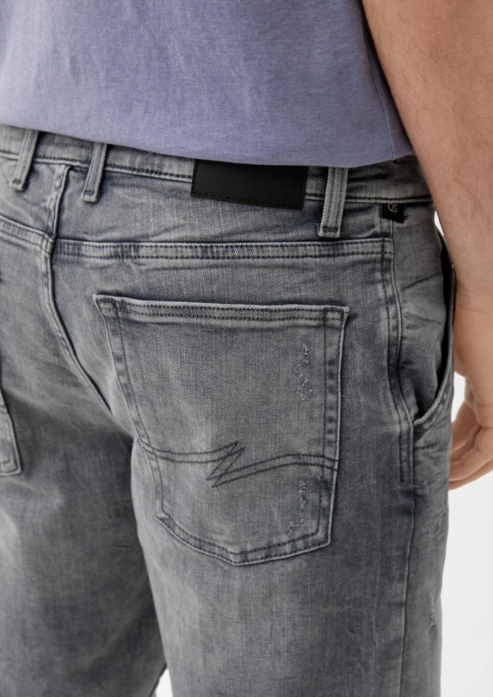 S.Oliver Jeans-Bermuda John / Regular Fit / Mid Rise / Straight Leg