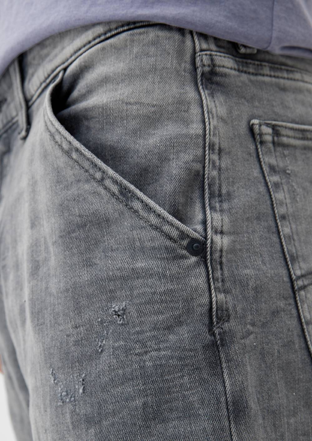 S.Oliver Jeans-Bermuda John / Regular Fit / Mid Rise / Straight Leg
