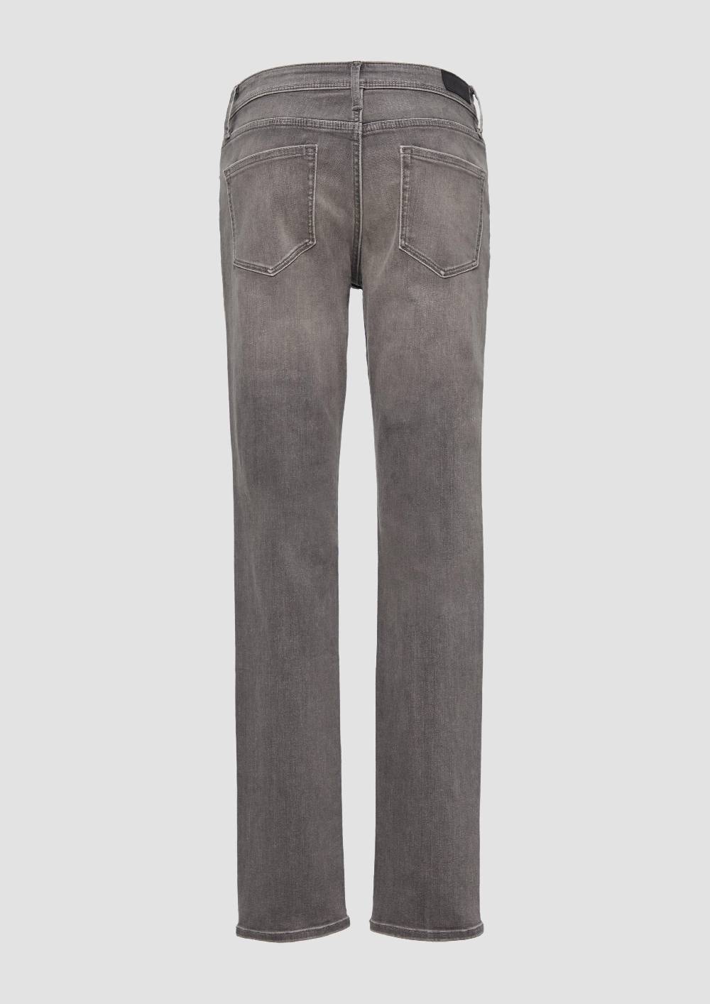 S.Oliver Jeans Betsy / Slim Fit / Mid Rise / Slim Leg / Mit Zipp-Detail