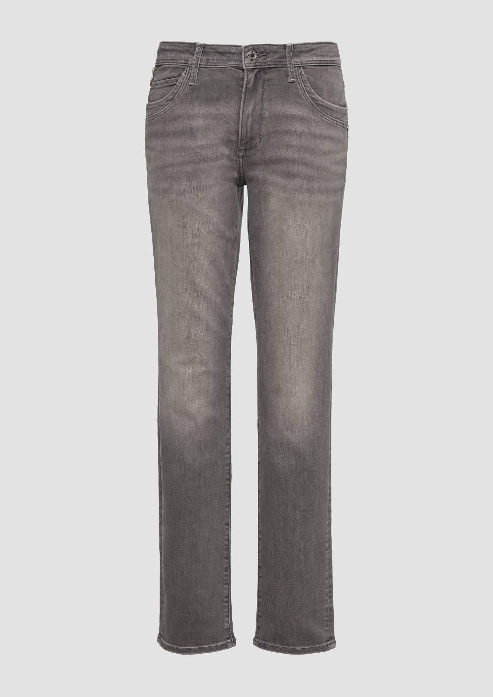 S.Oliver Jeans Betsy / Slim Fit / Mid Rise / Slim Leg / Mit Zipp-Detail