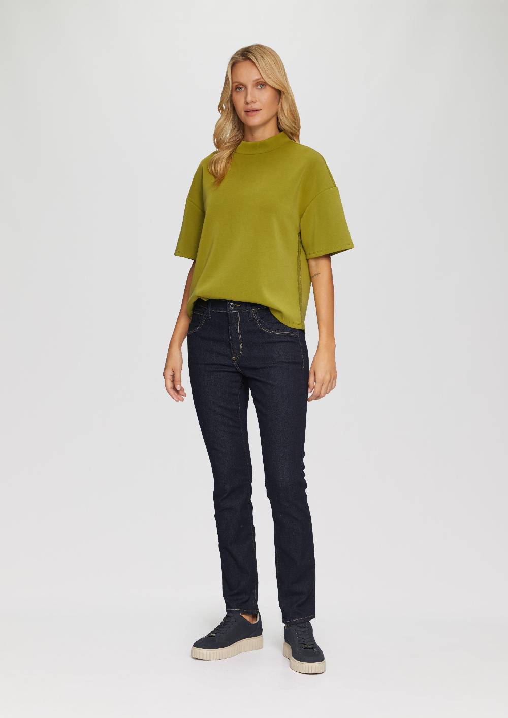 S.Oliver Jeans Betsy / Slim Fit / Mid Rise / Slim Leg / Rinsed Wash