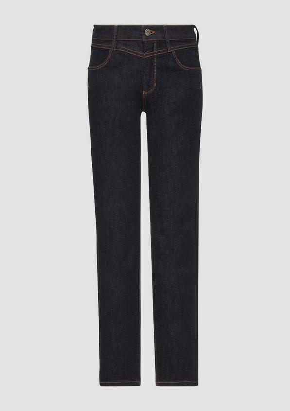 s.Oliver Jeans Betsy / Slim Fit / Mid Rise / Slim Leg / Rinsed Washed
