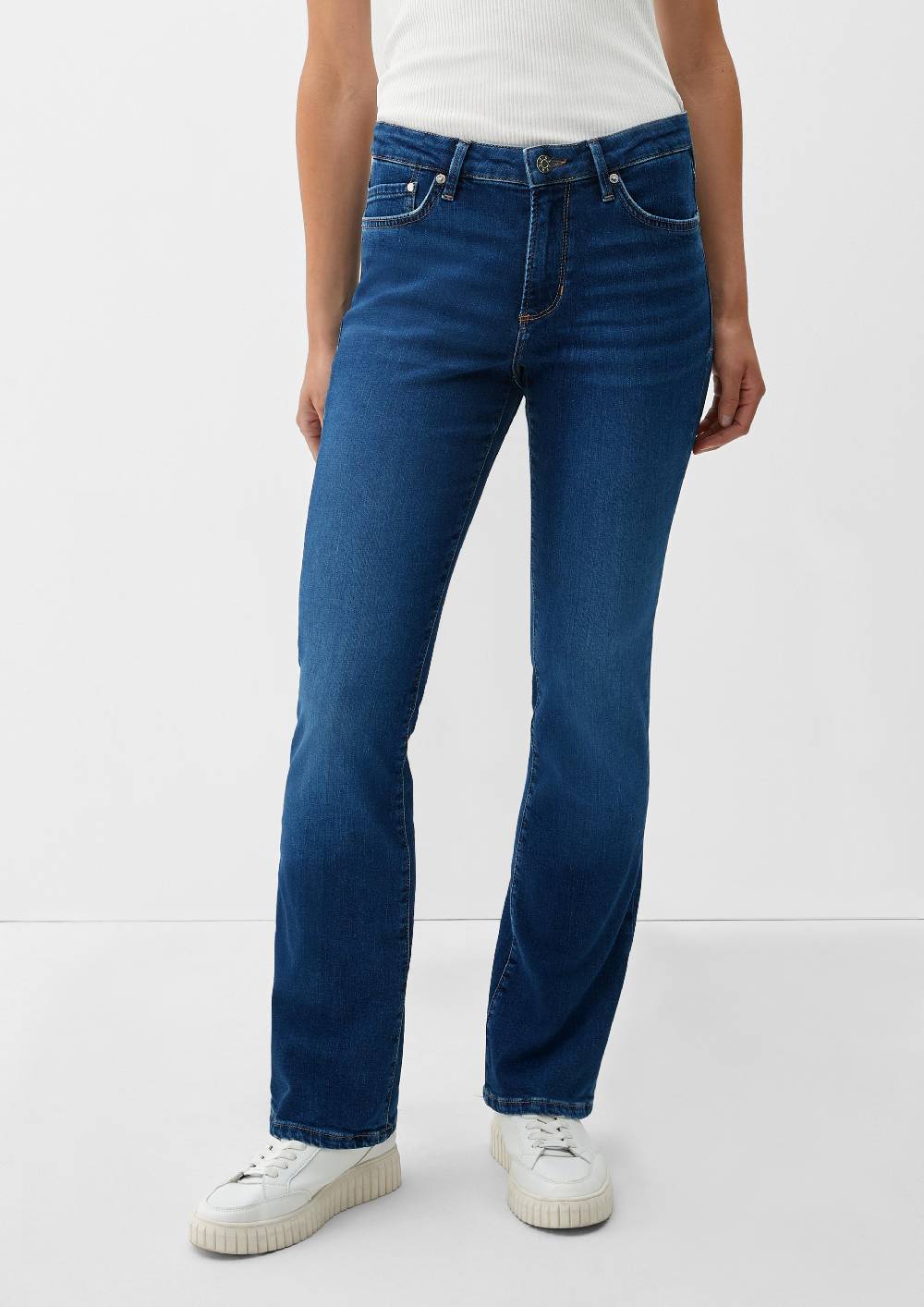S.Oliver Jeans Beverly / Slim Fit / Mid Rise / Bootcut Leg