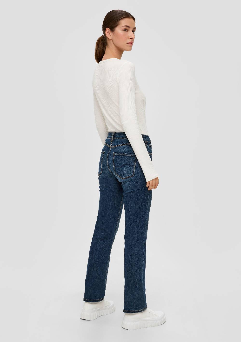 S.Oliver Jeans Catie / Slim Fit / Mid Rise / Straight Leg