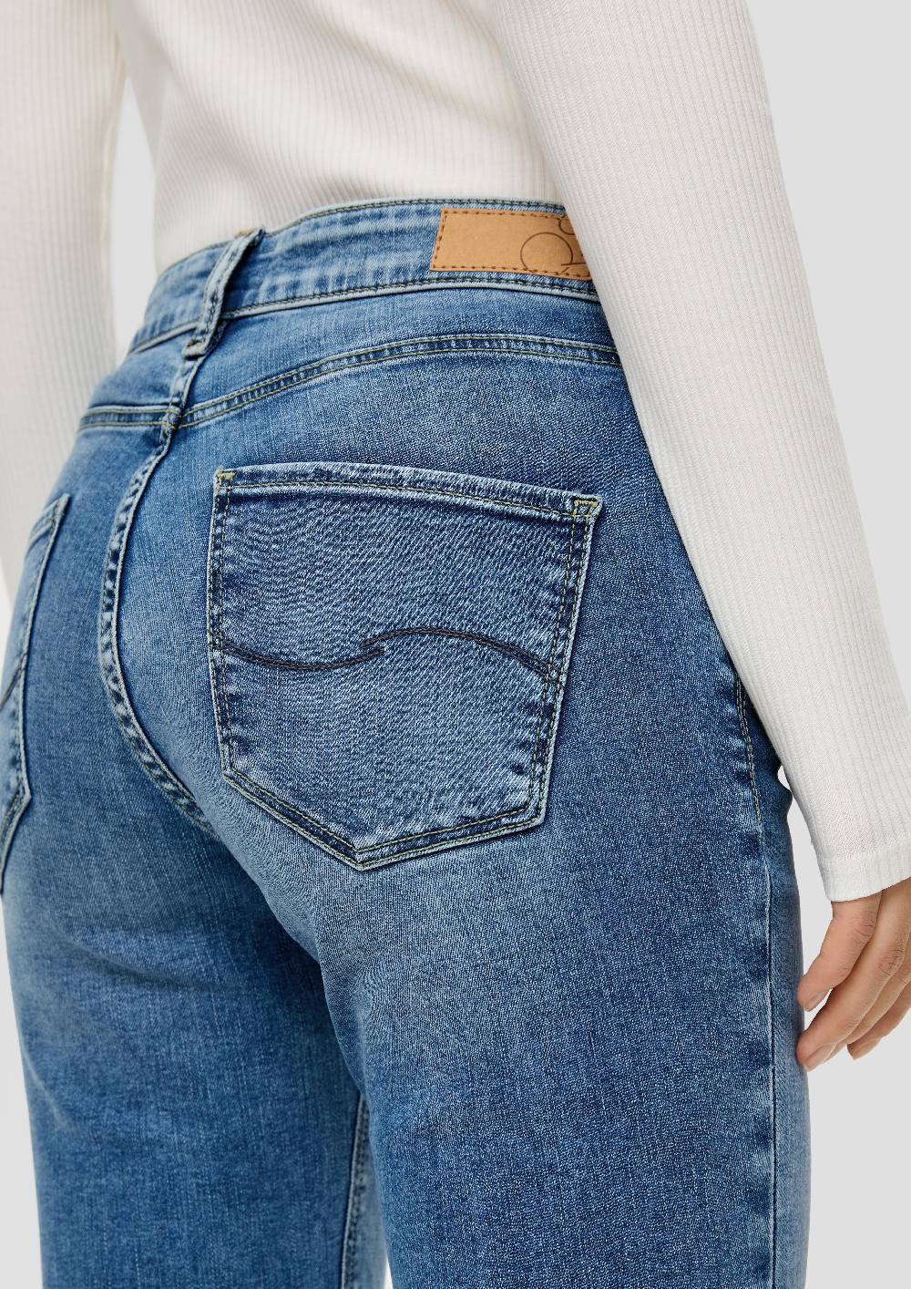 S.Oliver Jeans Catie / Slim Fit / Mid Rise / Straight Leg