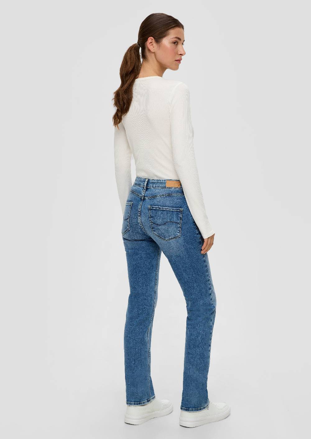 S.Oliver Jeans Catie / Slim Fit / Mid Rise / Straight Leg