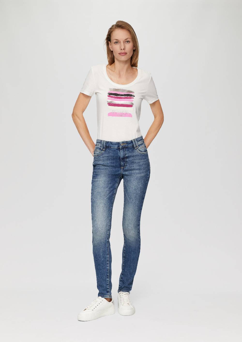 S.Oliver Jeans Izabell / Skinny Fit / Mid Rise / Skinny Leg