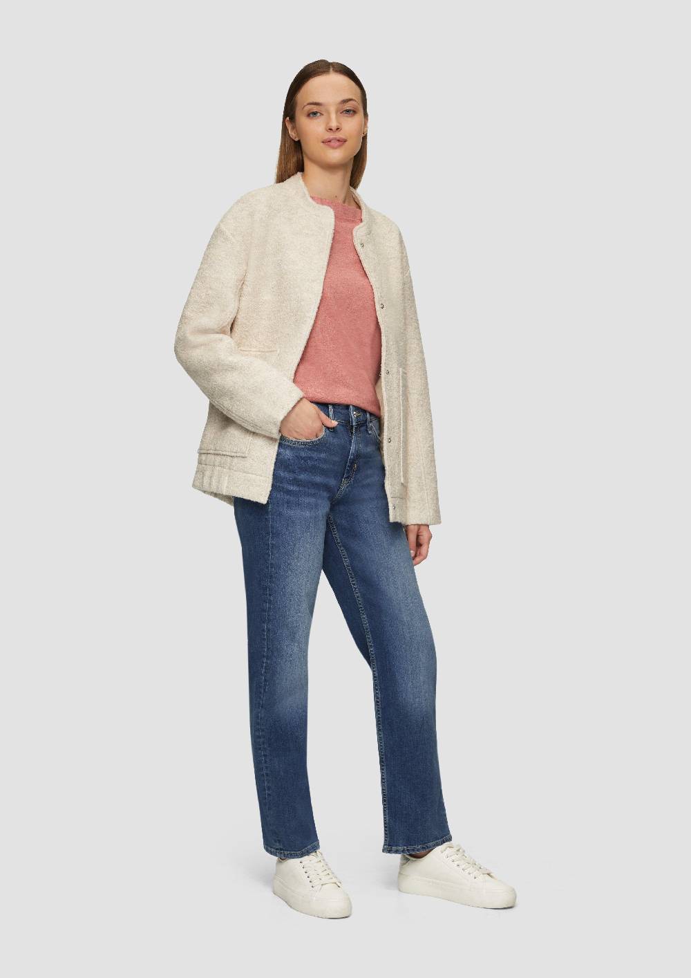 S.Oliver Jeans Karolin / Regular Fit / Mid Rise / Straight Leg