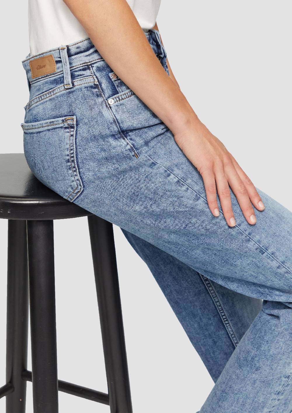 S.Oliver Jeans Karolin / Regular Fit / Mid Rise / Straight Leg