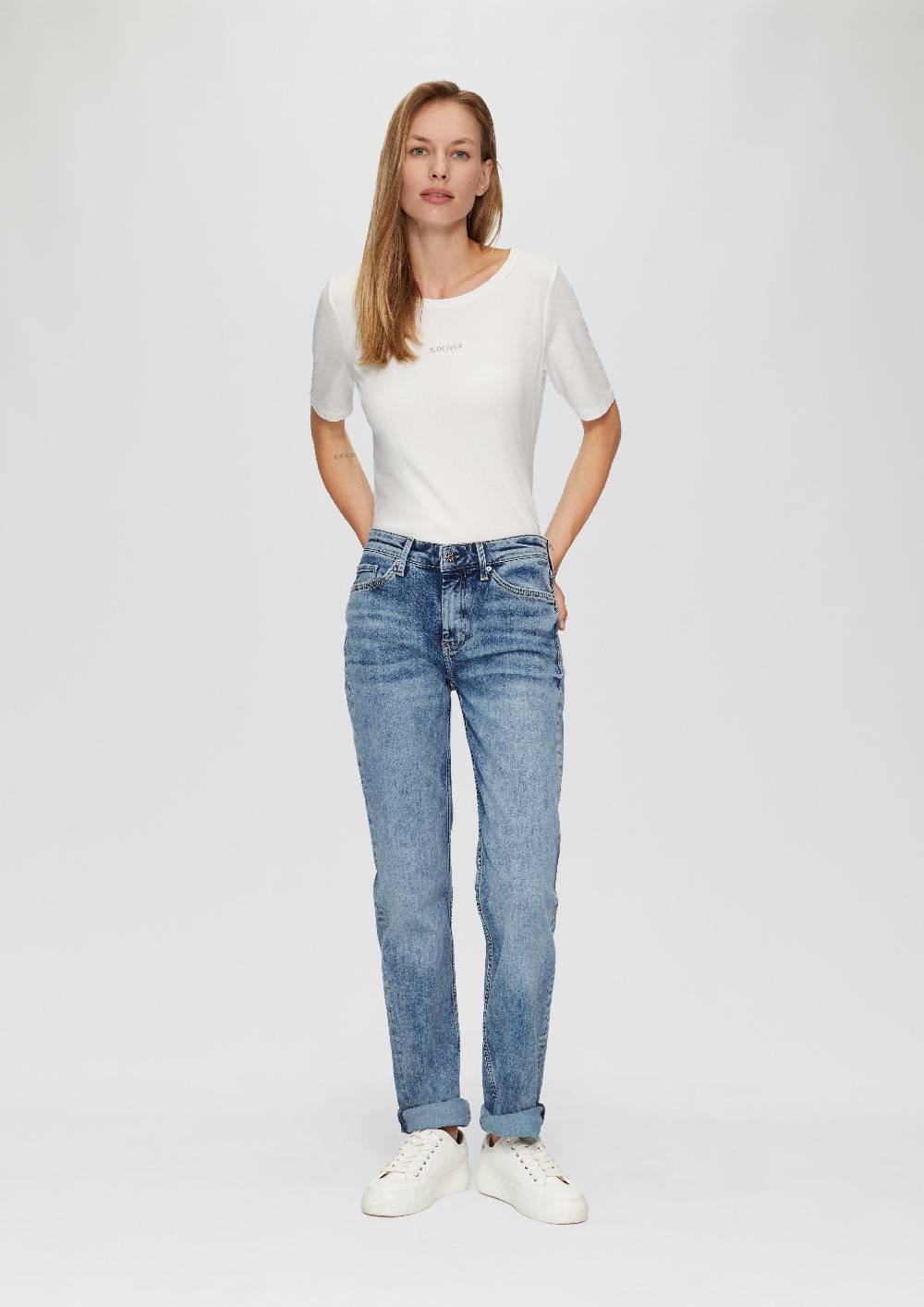 S.Oliver Jeans Karolin / Regular Fit / Mid Rise / Straight Leg