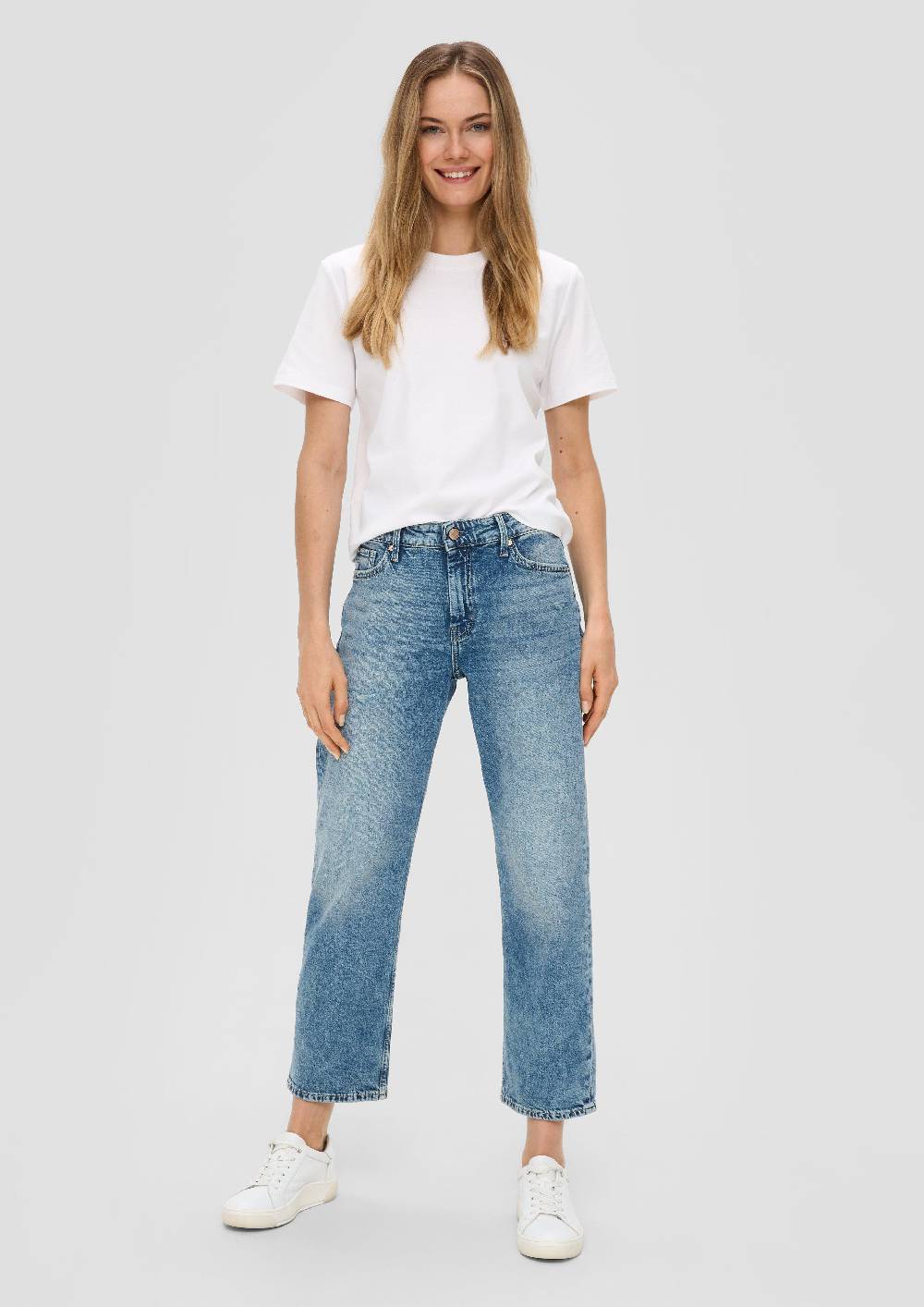 S.Oliver Jeans Karolin / Regular Fit / Mid Rise / Straight Leg