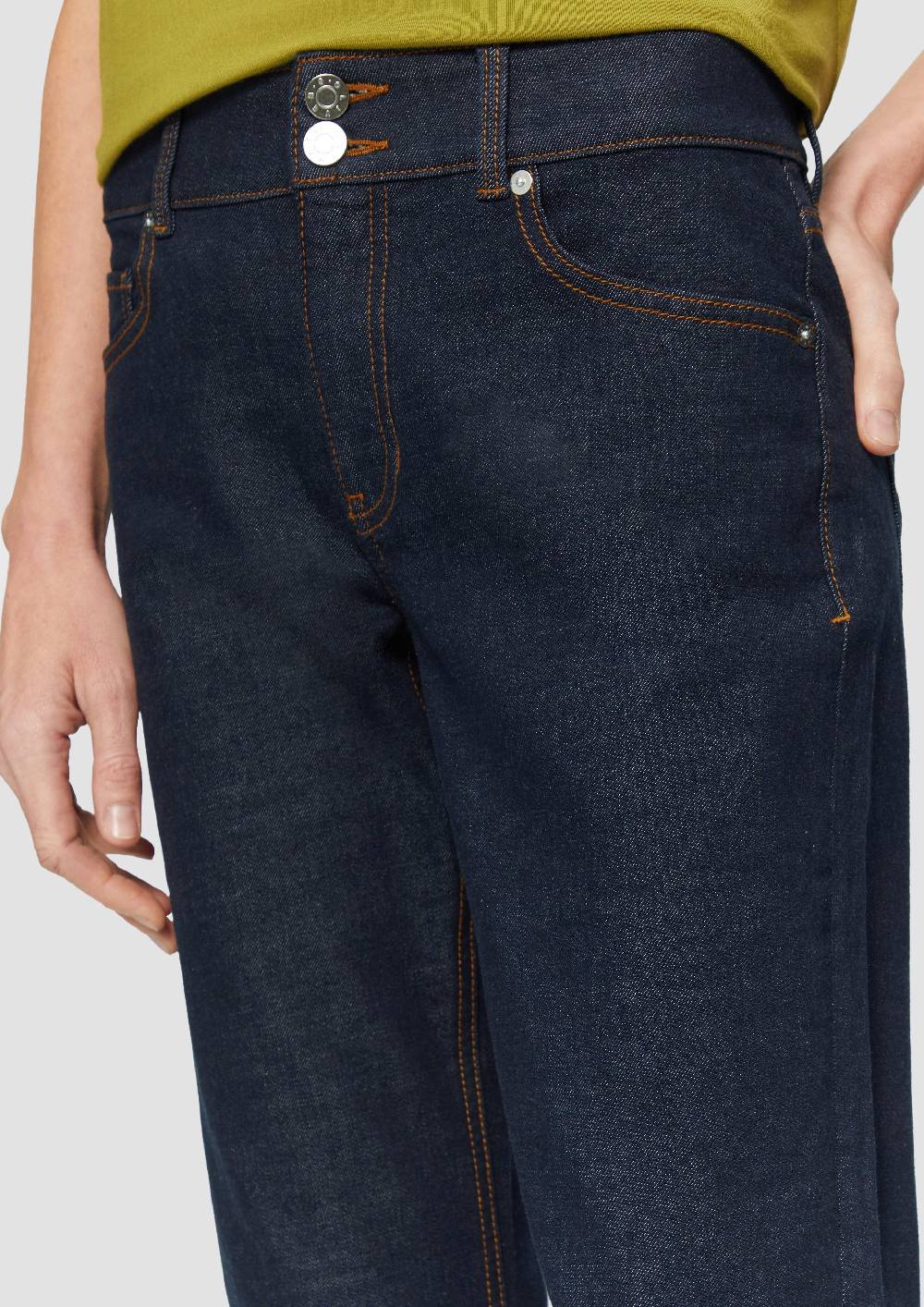 S.Oliver Jeans Karolin / Regular Fit / Mid Rise / Straight Leg / Rinse Wash