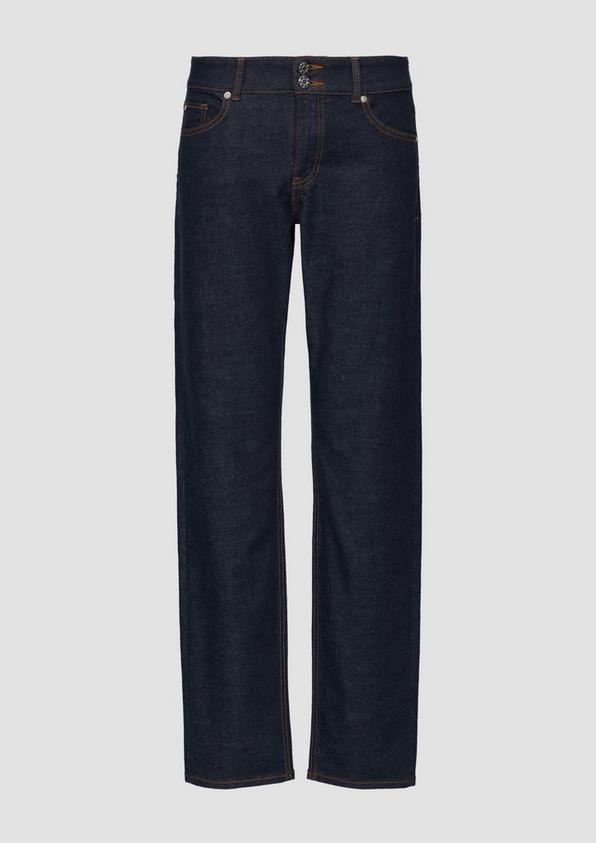 s.Oliver Jeans Karolin / Regular Fit / Mid Rise / Straight Leg / Rinse Wash