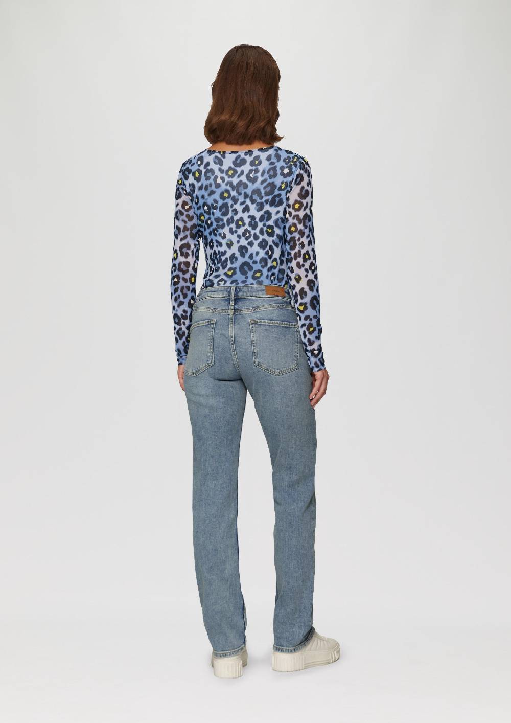 S.Oliver Jeans Karolin / Regular Fit / Mid Rise / Straight Leg / Used-Details