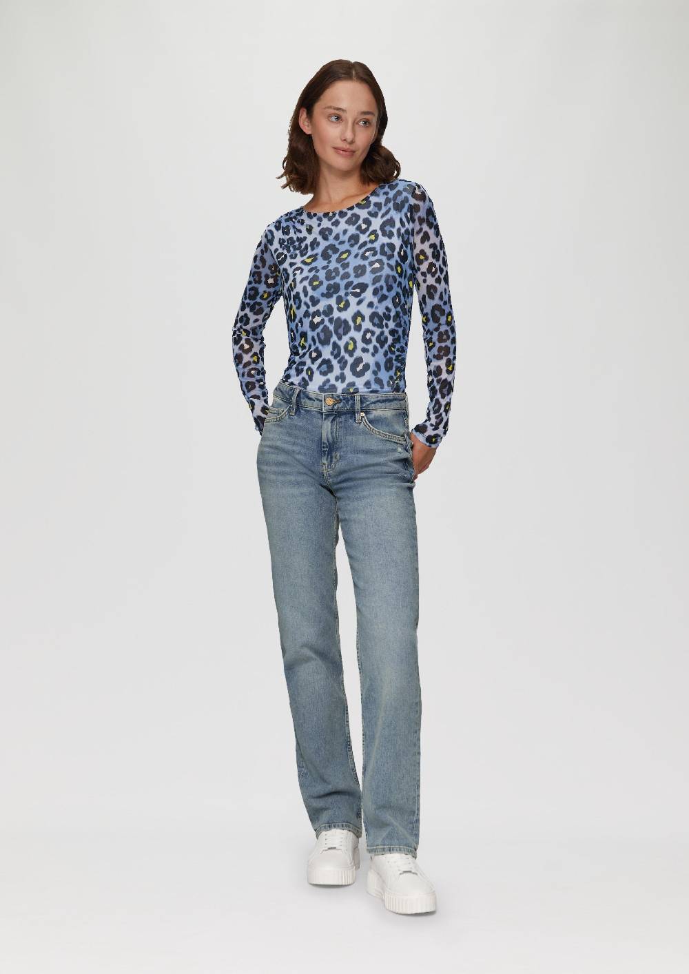 S.Oliver Jeans Karolin / Regular Fit / Mid Rise / Straight Leg / Used-Details