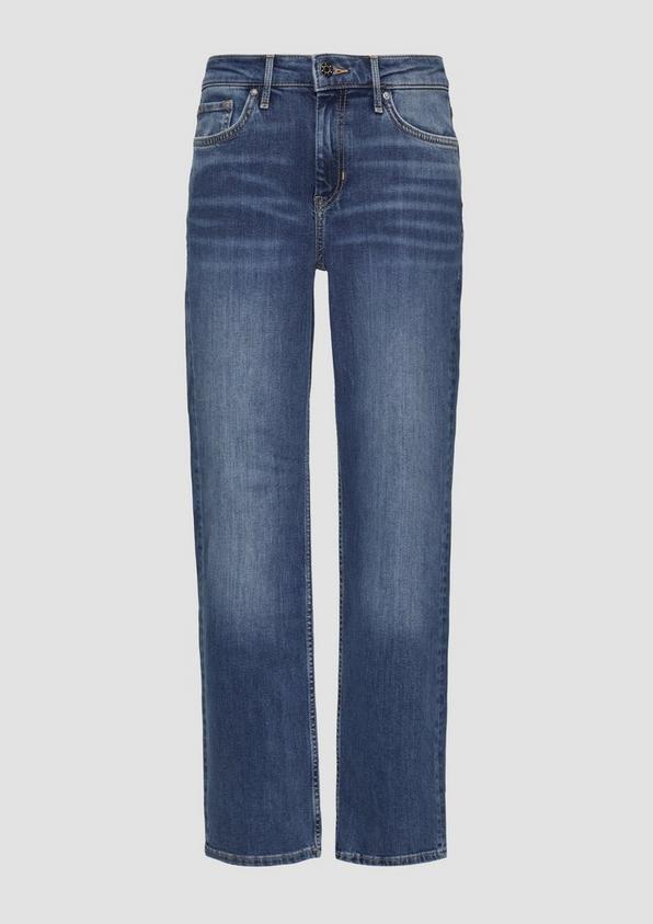 s.Oliver Jeans Karolin / Regular Fit / Mid Rise / Straight Leg