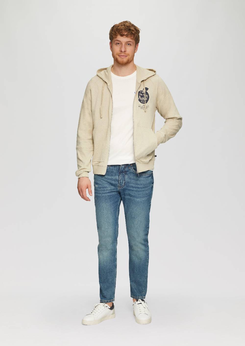 S.Oliver Jeans Mauro / Regular Fit / Mid Rise / Tapered Leg / 100% Baumwolle