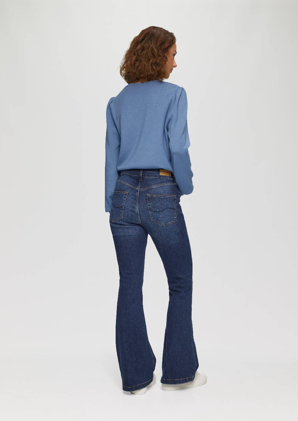 S.Oliver Jeans Reena / Slim Fit / High Rise / Flared Leg / Doppelter Bund