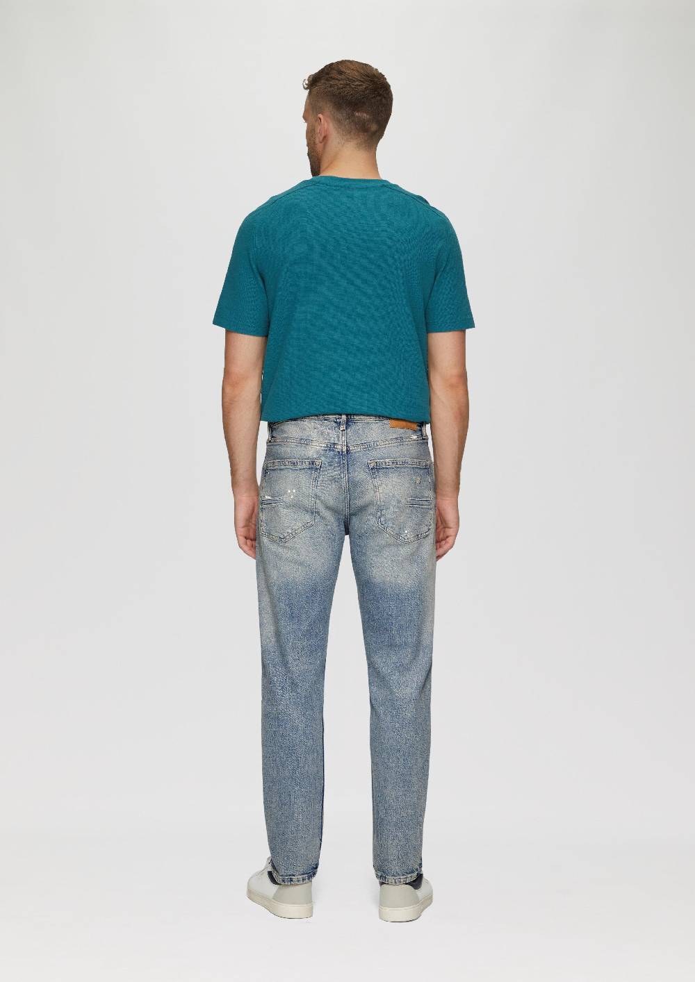 S.Oliver Jeans / Regular Fit / Mid Rise / Straight Leg / Mit Colour-Spots