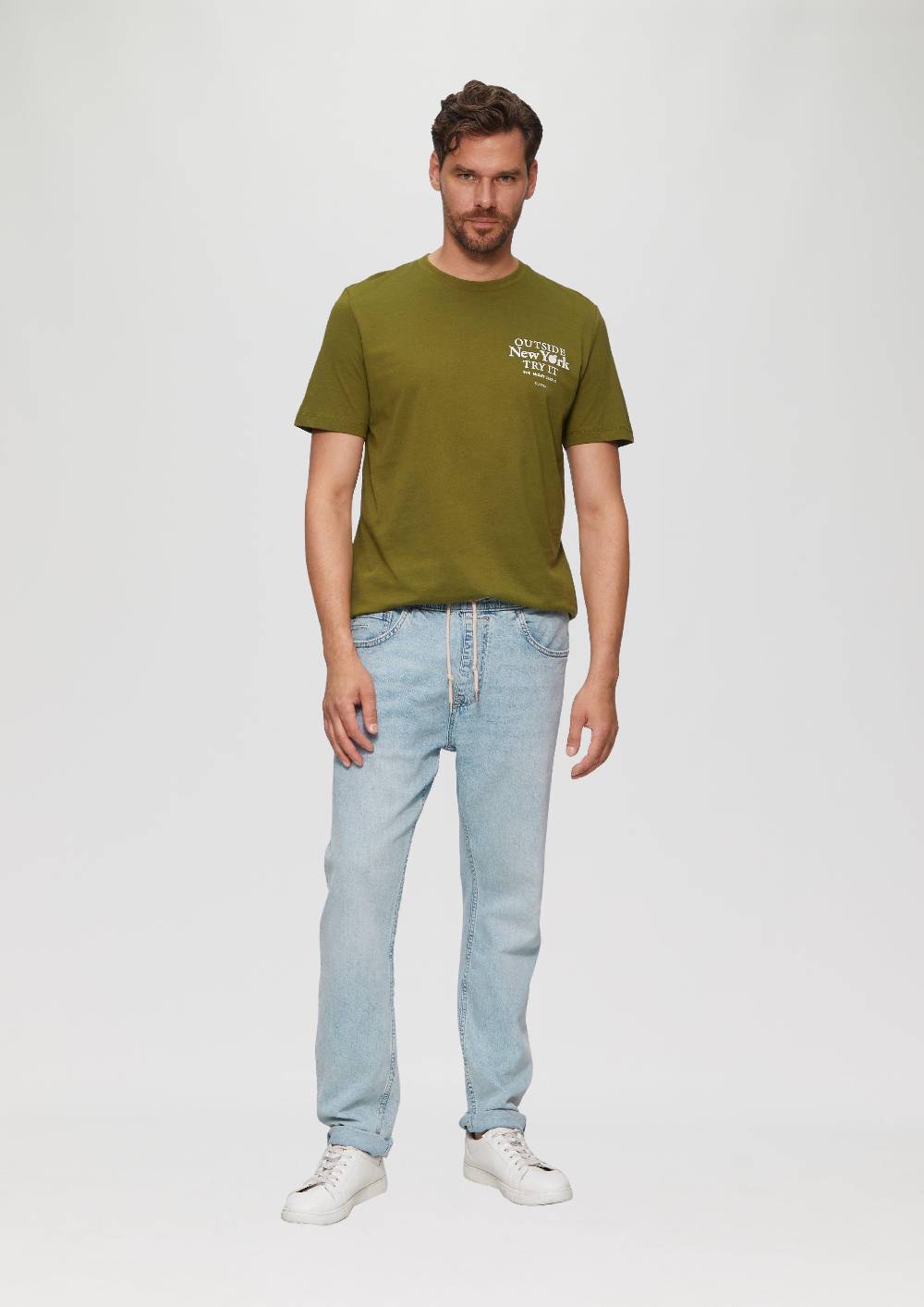 S.Oliver Jeans / Regular Fit / Mid Rise / Tapered Leg / Lyocellmix