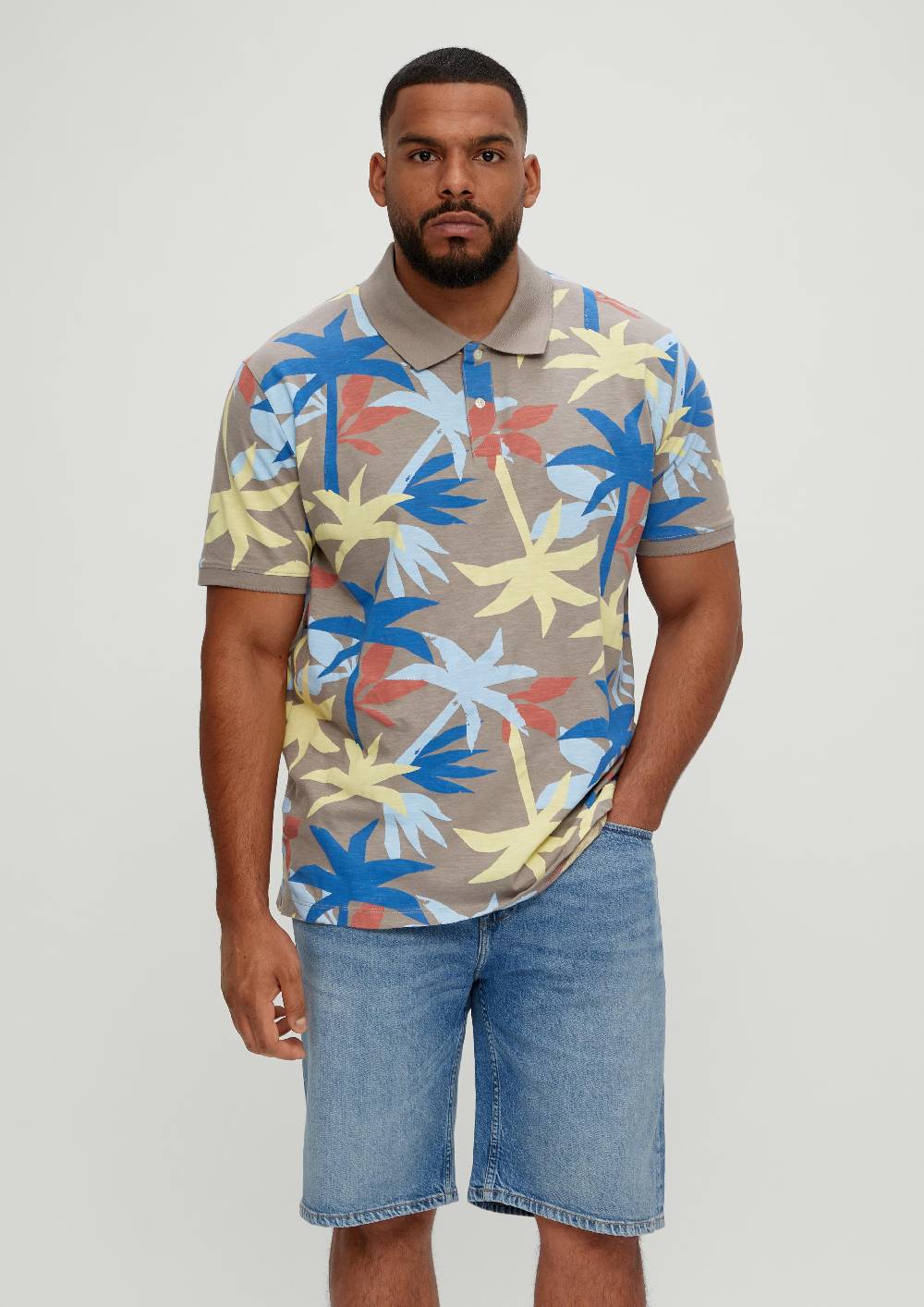 S.Oliver Jeans-Shorts Casby / Relaxed Fit / Mid Rise / Straight Leg