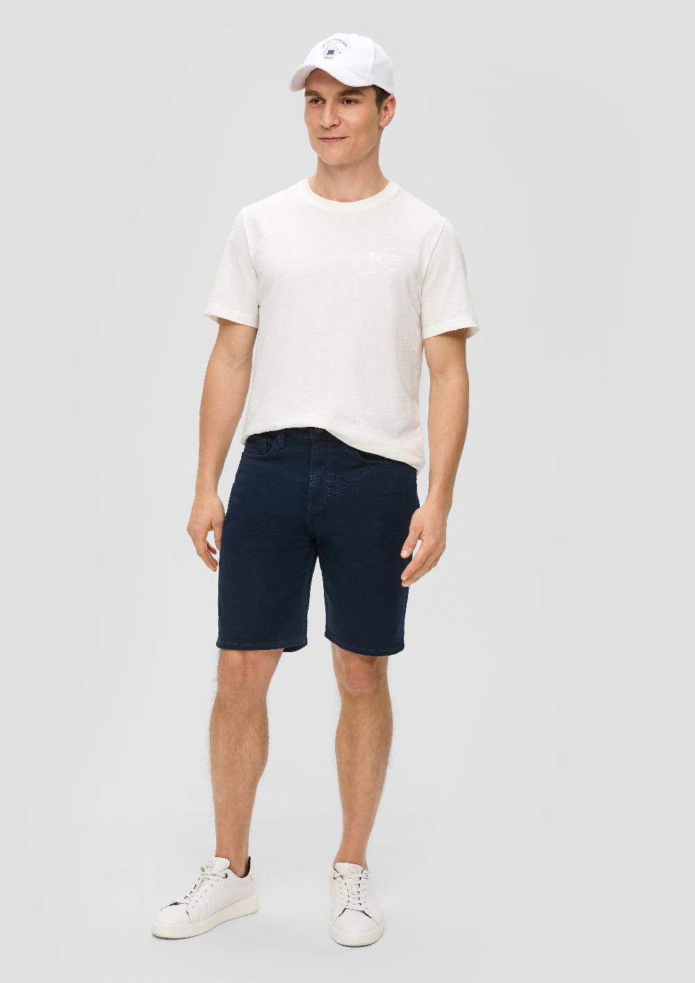 S.Oliver Jeans-Shorts / Regular Fit / High Rise / Straight Leg